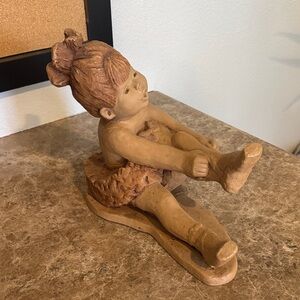 Lee Bortin original ballerina Child Sculpture